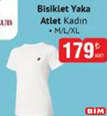 POLO CLUB BİSİKLET YAKA ATLET KADIN